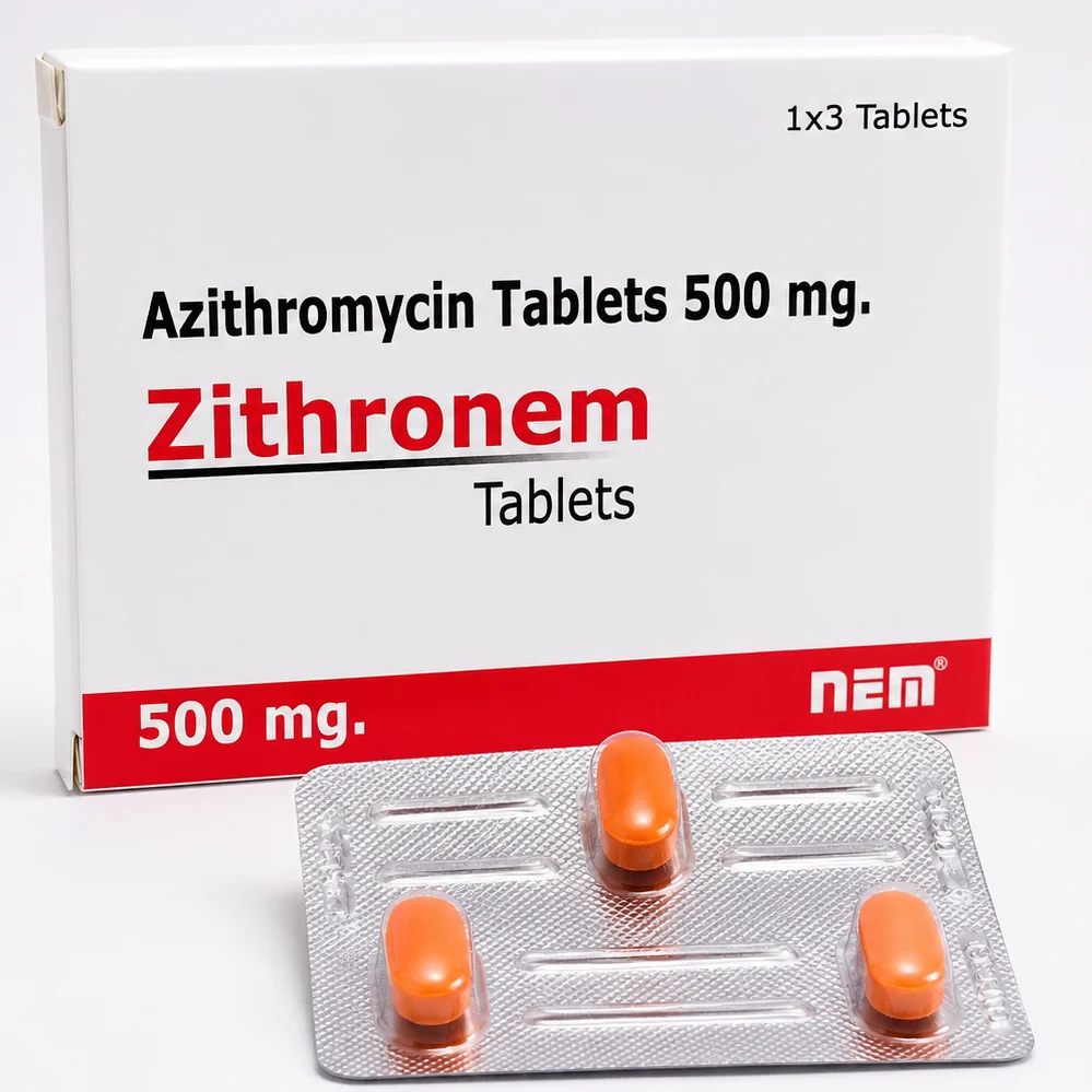 ZITHRONEM TABLETS 500mg
