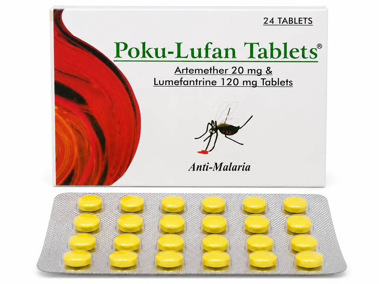 POKU-LUFAN 20MG/120 MG TABLETS