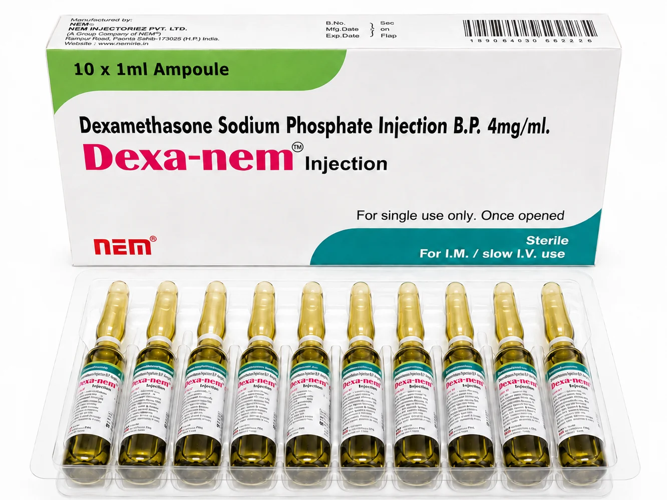 DEXA-NEM INJECTION 4mg/ml