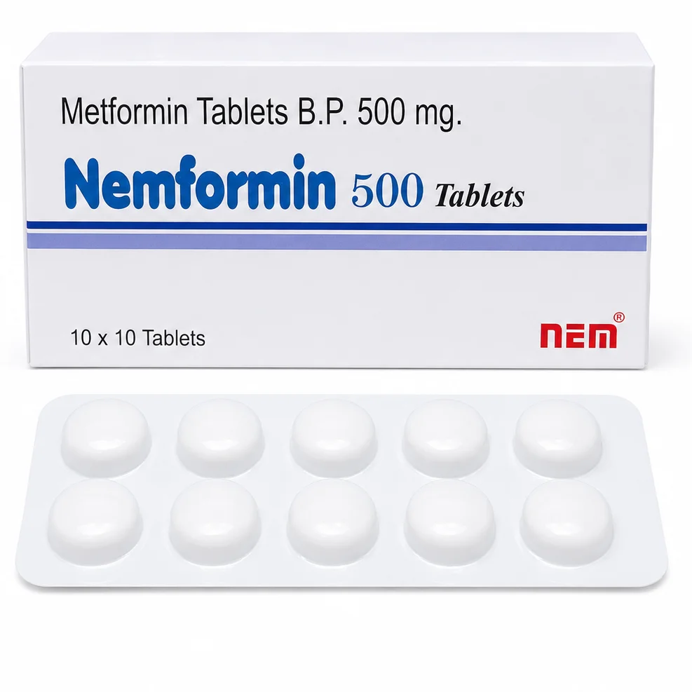 NEMFORMIN 500 Tablets