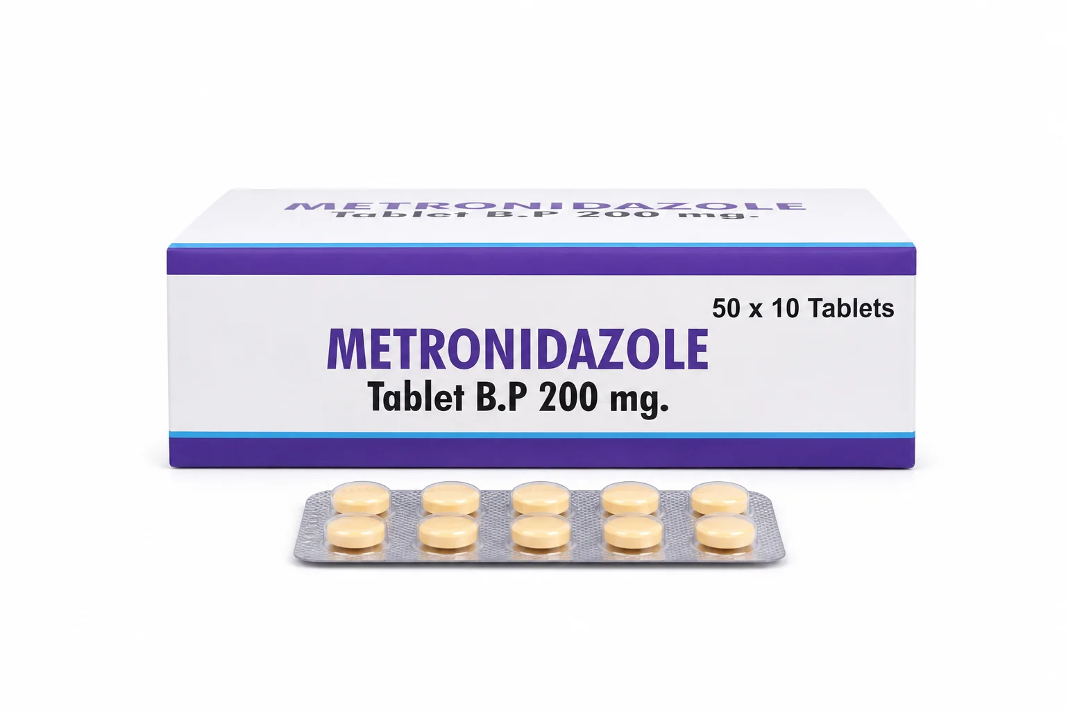 METRONIDAZOLE TABLETS 200 mg