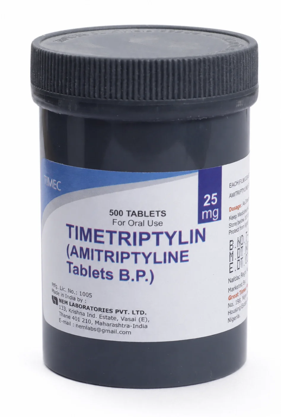 TIMETRIPTYLINE TABLETS