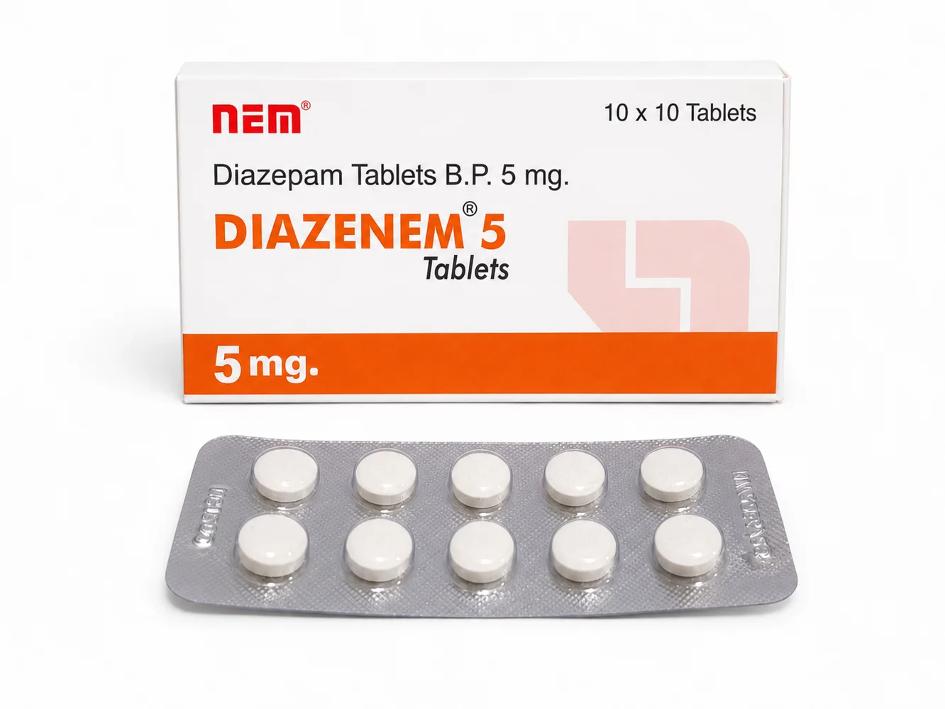 DIAZE-NEM 5 Tablets