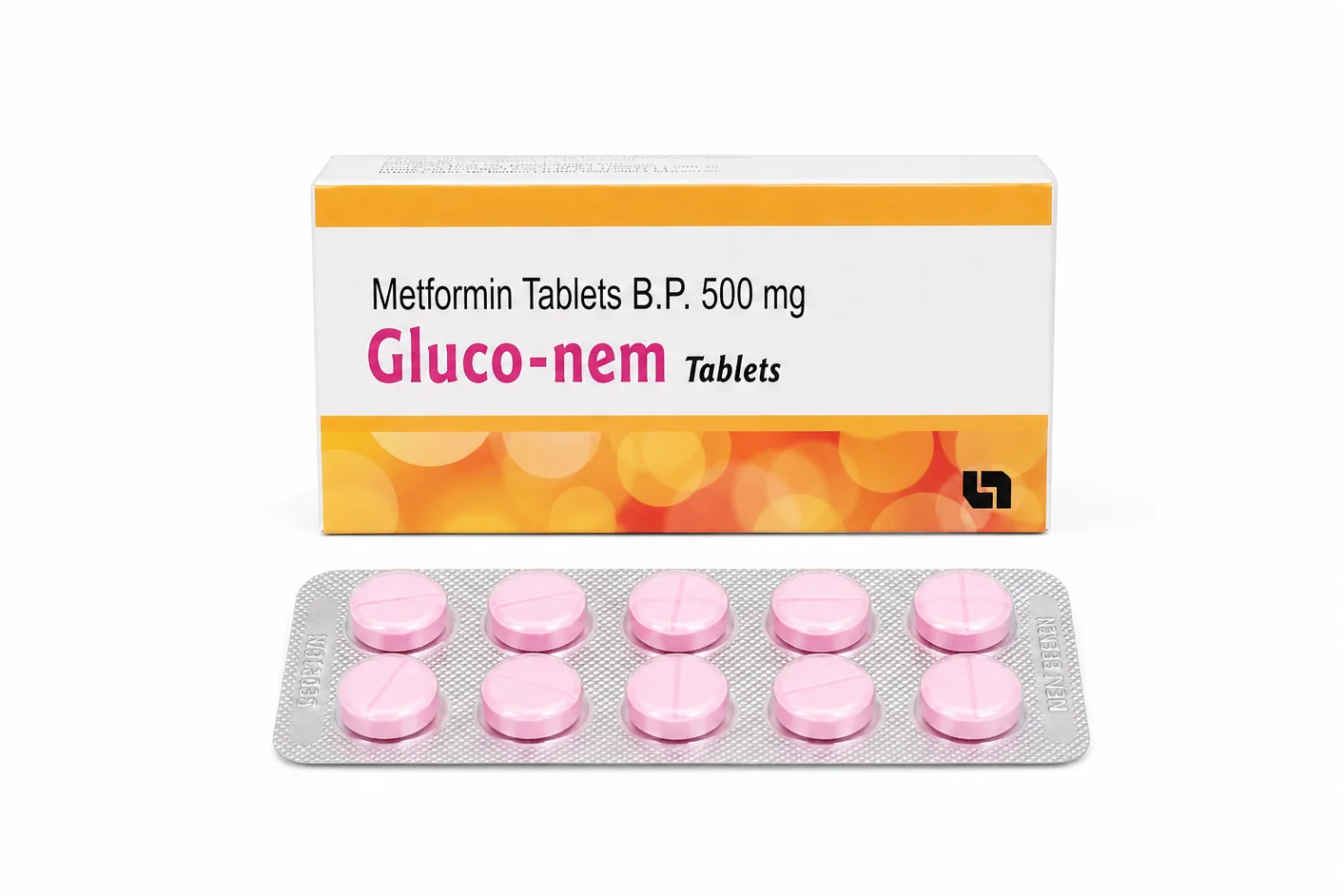 GLUCO-NEM 500 Tablets